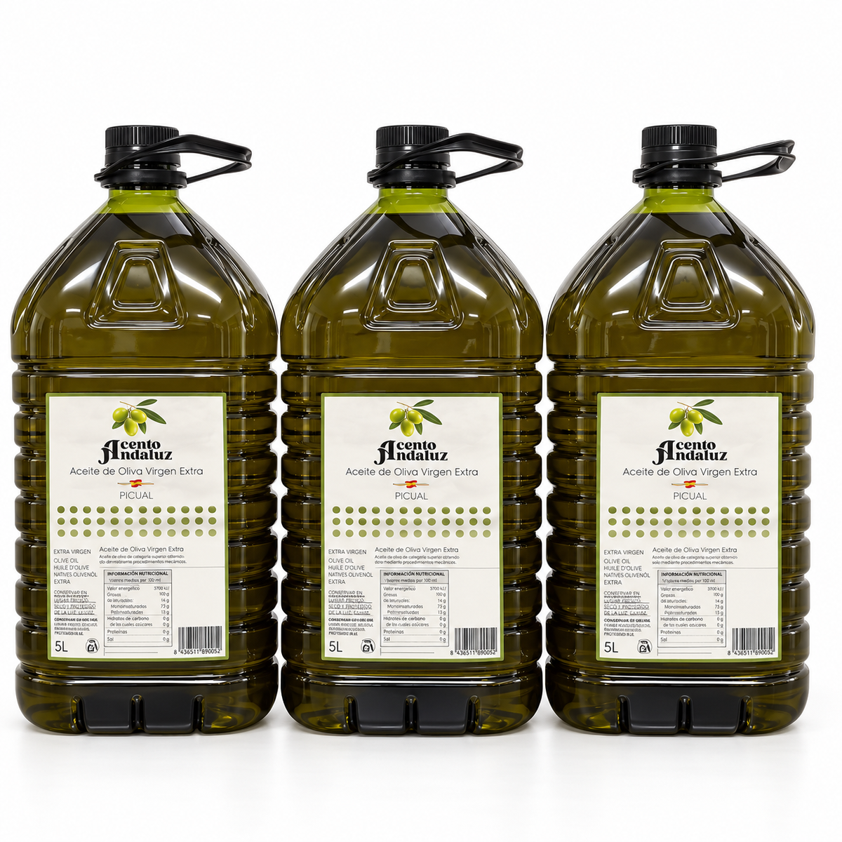 ! NUEVA COSECHA ! 3X5L FILTRADO Picual Virgen Extra 25/26