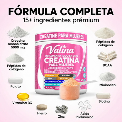 Valina- Creatina para nosotras